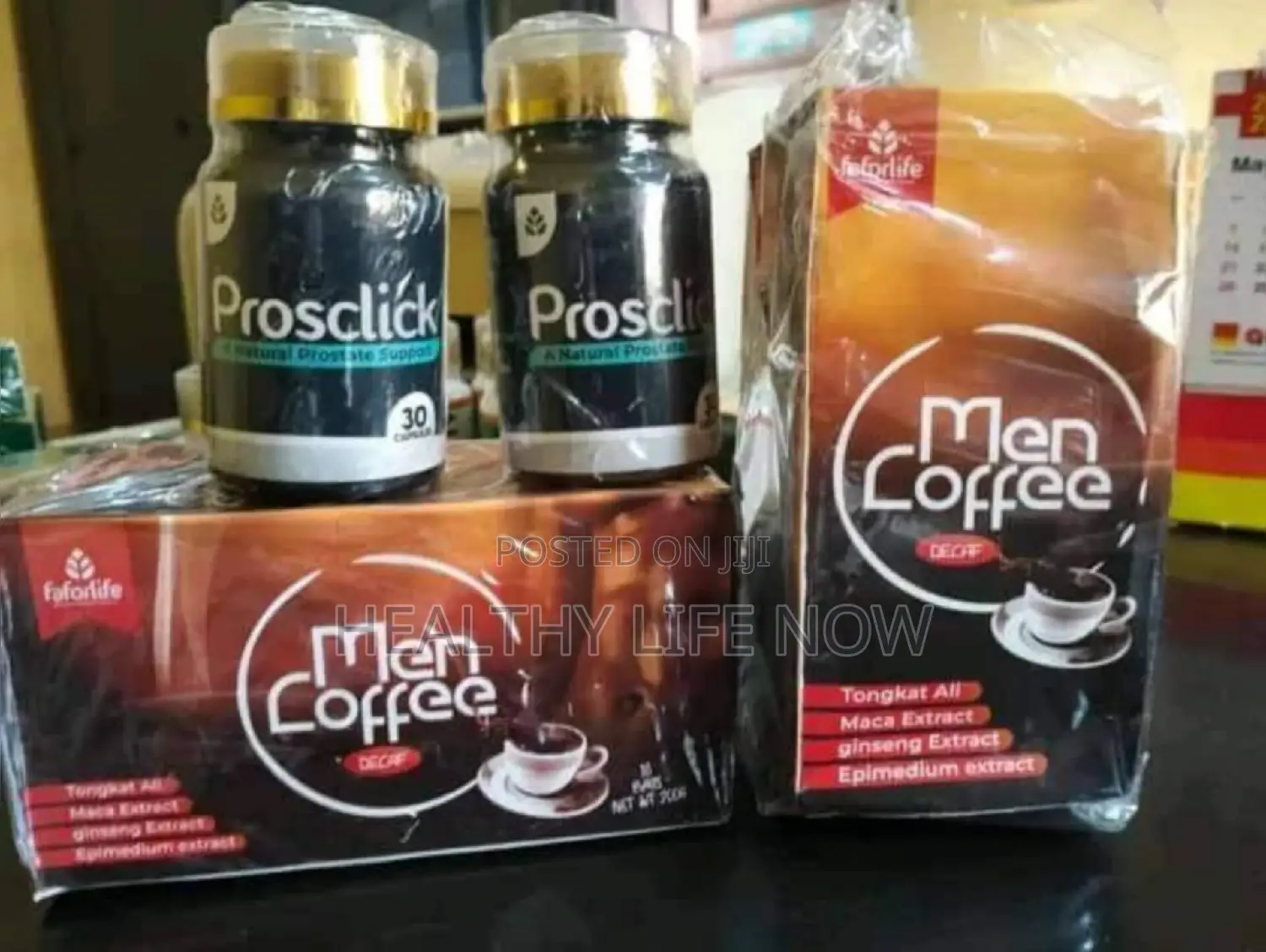Prosclick, Men Coffee, Faforon Stemcell All Available Here