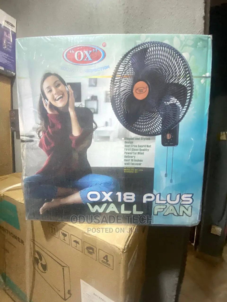 Ox- 18'' Plus Wall Fan