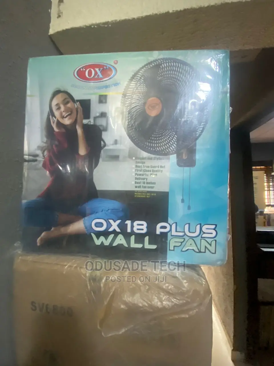 Ox 18 Plus Rated Current Wall Fan
