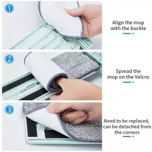Self Squeeze Microfiber Flat Mop