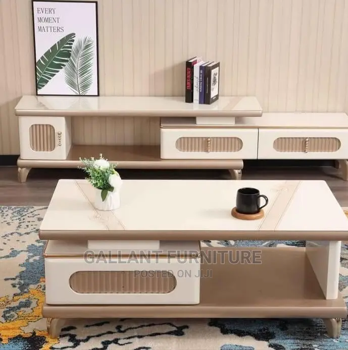 Quality Luxurious TV Stand and Center Table