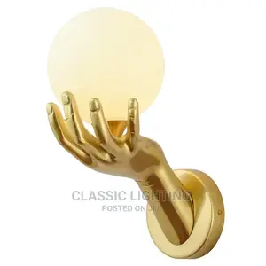 Modern Creative Hand Hold Ball Wall Lights Bedside