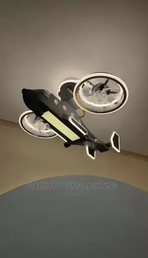 Helicopter Chandelier Light