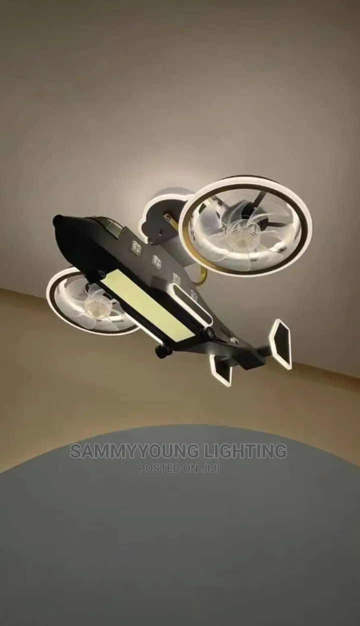 Helicopter Chandelier Light