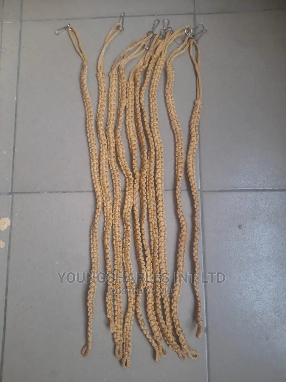 Waved Lanyard.