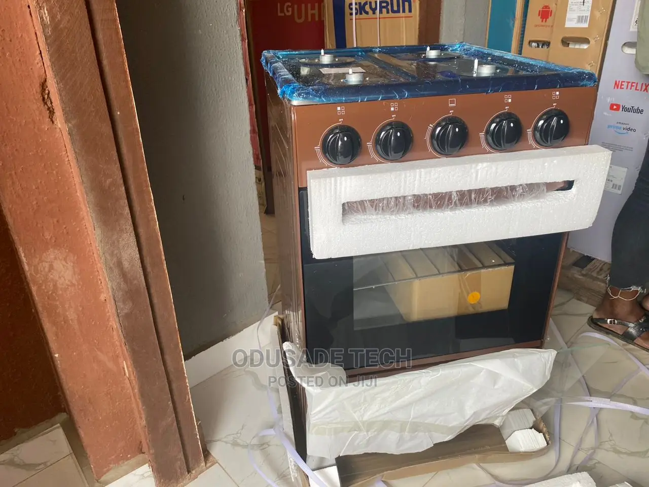 Skyrun 4+0 Four Burners Gas Cooker