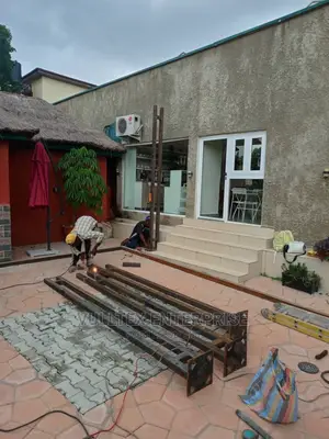 Pergola With Fibre Glass Roof