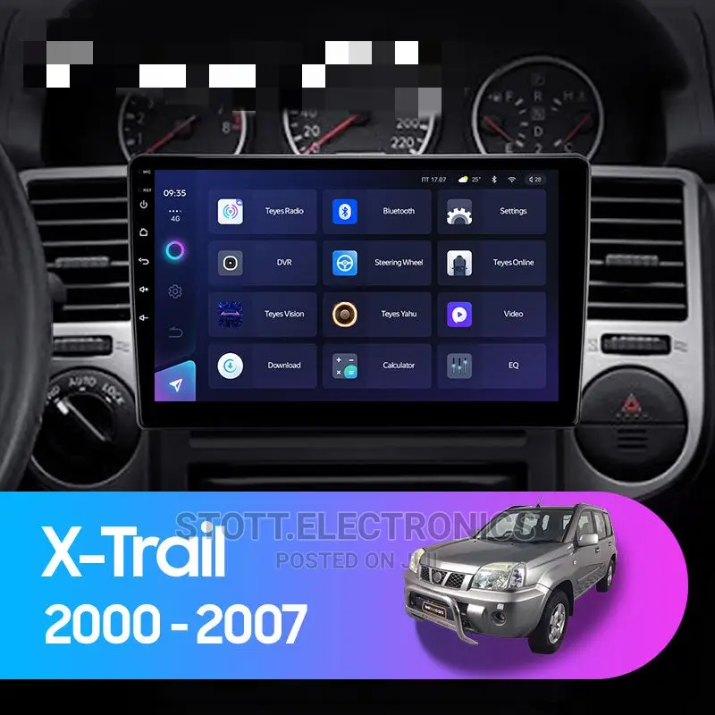 Nissan X-Trail 2000-07 Car Android GPS System + Rever Camera