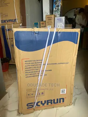Skyrun Enamel 4 Burner Cap Cookers
