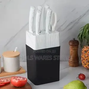 Complete Knife Set With Stand