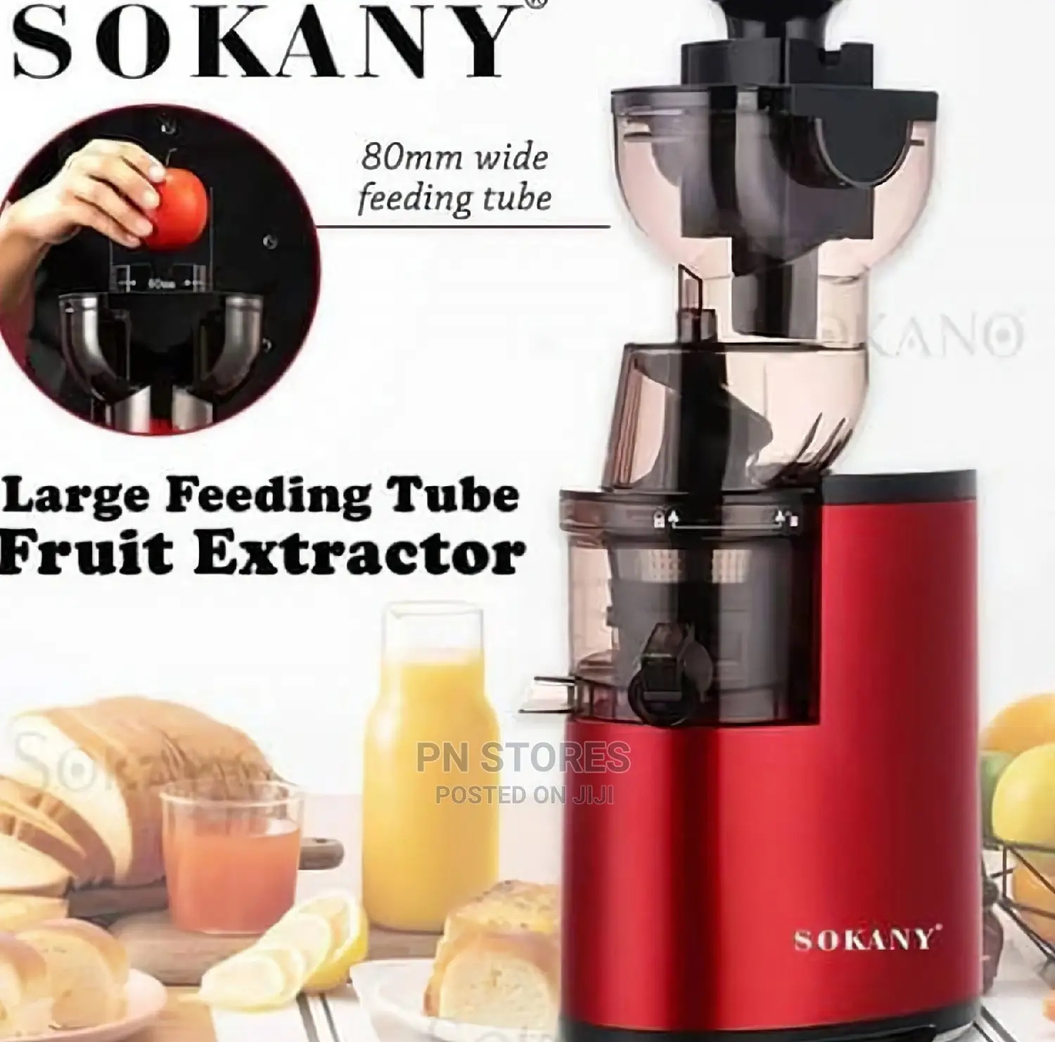 Sokany Slow Masticating Juicer