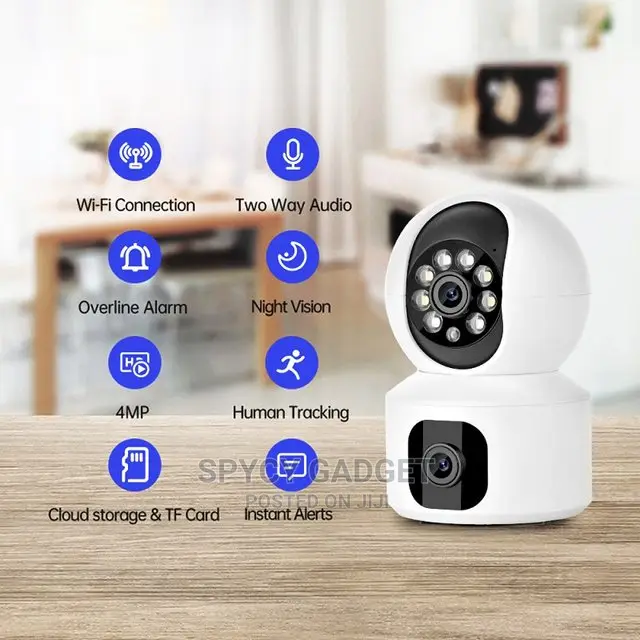 Dual Lens HD WIFI IP Camera