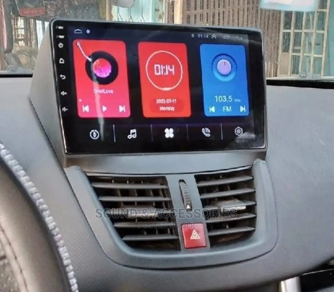Peugeot 207 Android GPS Navigation System