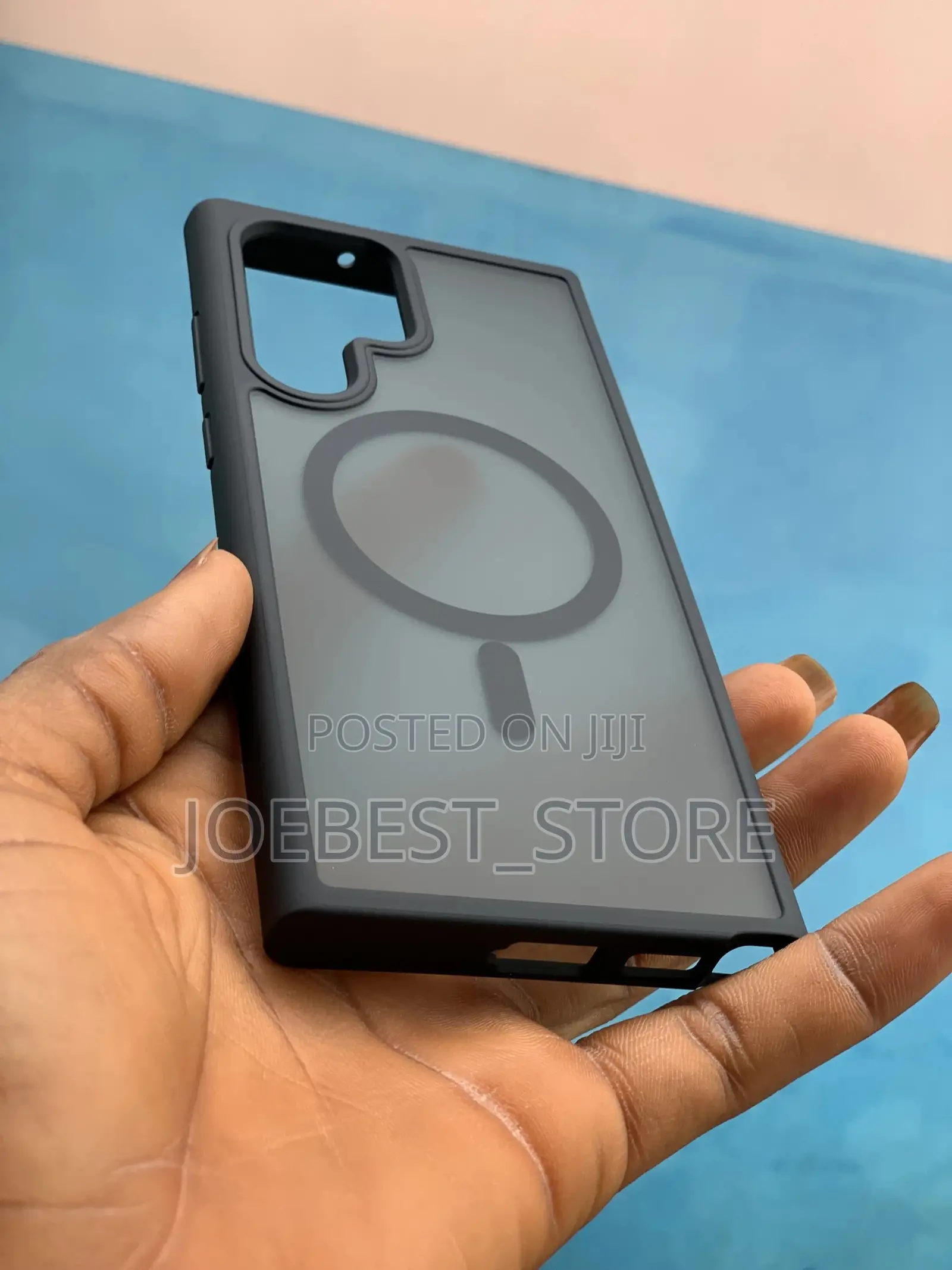 Translucent Magnetic Shockproof Cover for Samsung Galaxy
