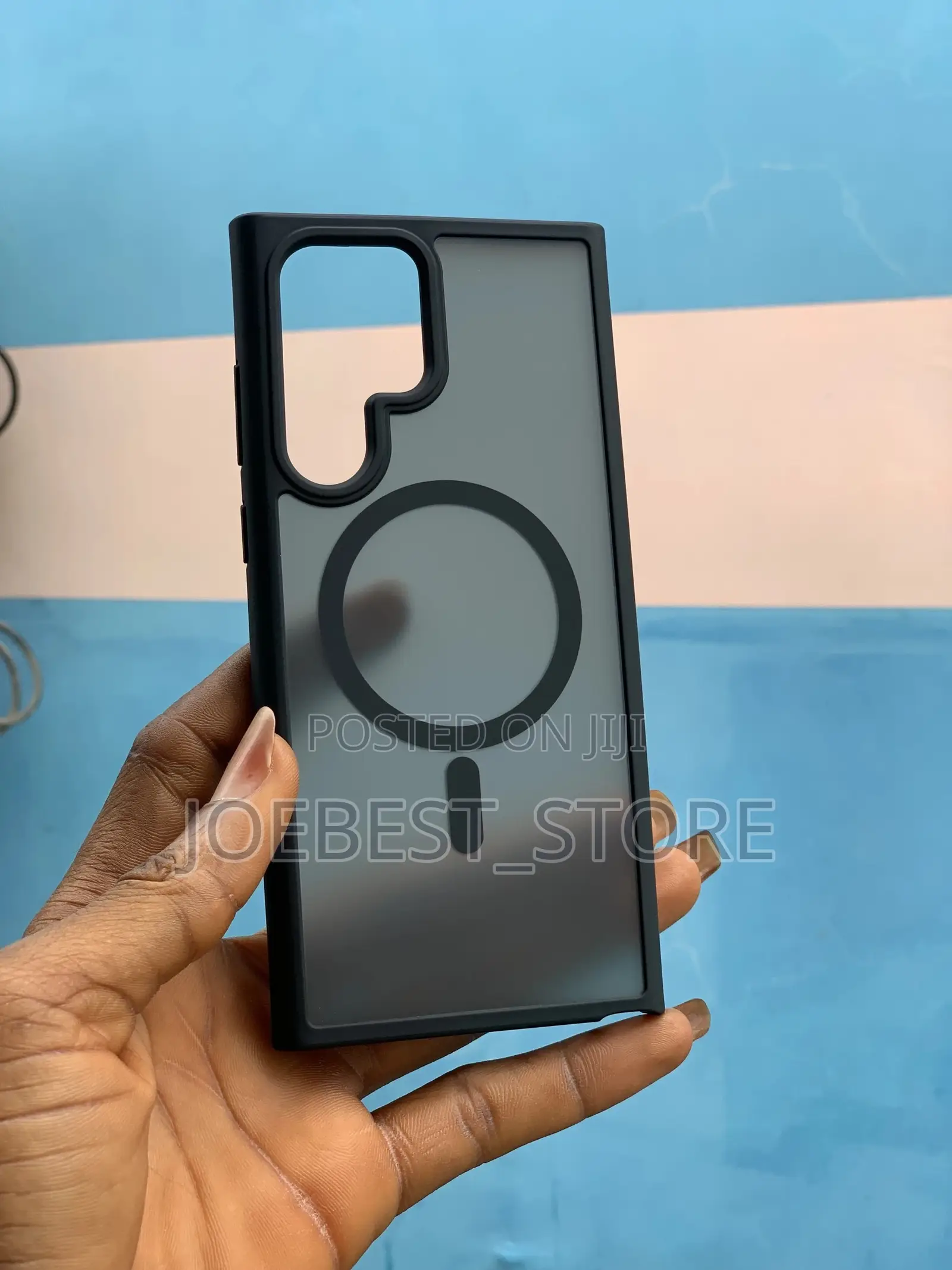 Translucent Magnetic Shockproof Cover for Samsung Galaxy