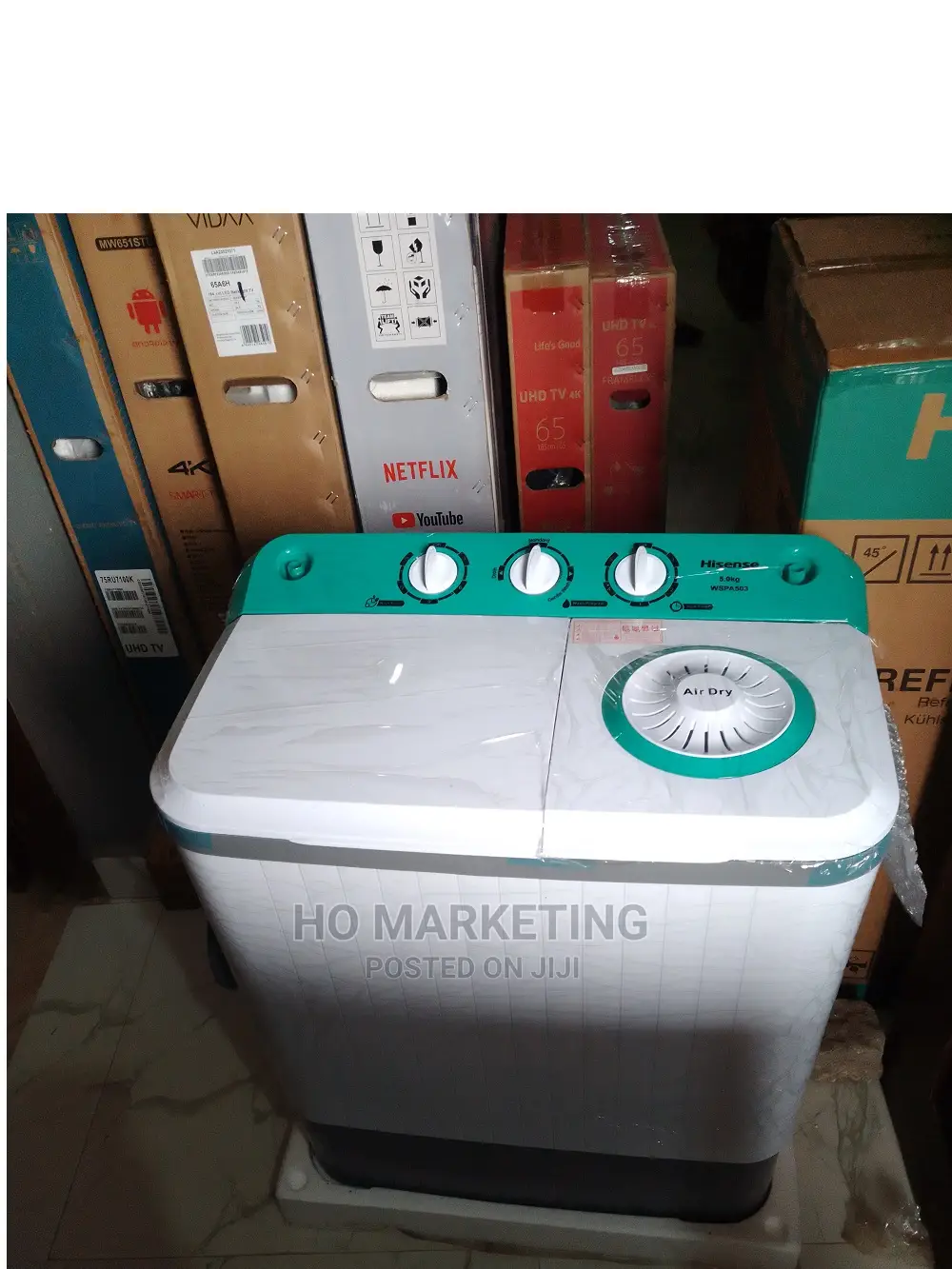 Wash/Spin Washing Machine Hisense 5kg Wspa503