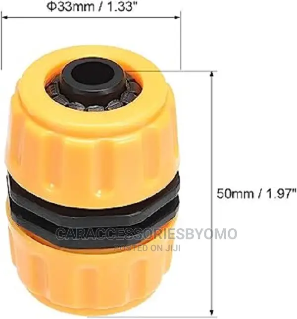 Garden Water Hose Connector 1/2 ID Plastic