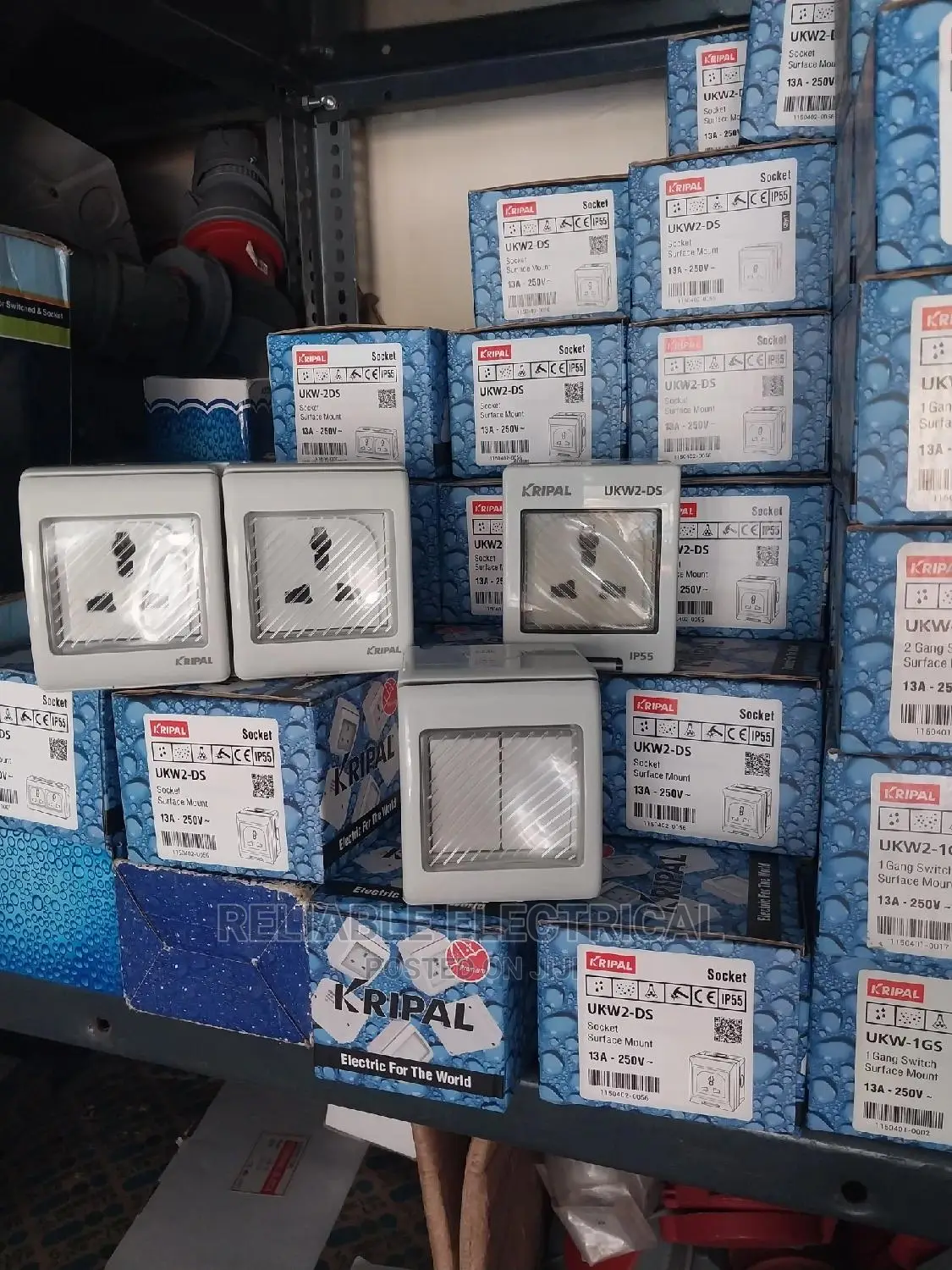 13amps Single Water Proof Socket
