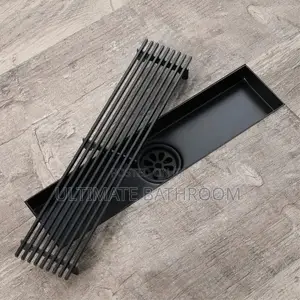 40cm Stripe Design Odourless Floor Drain
