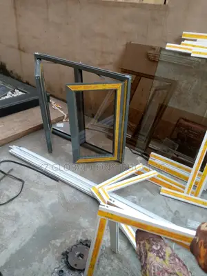 Aluminum Casement Window With Inner Net Only 3ft X 3ft