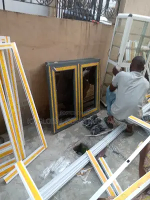 Aluminum Casement Window With Inner Net Only 3ft X 3ft
