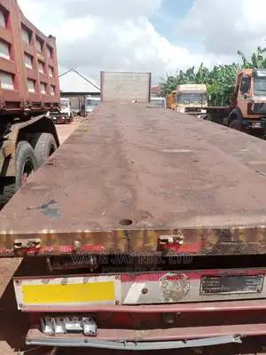70 Tons Flatbed Trailer Back (Triple Axle)- Foreign Use