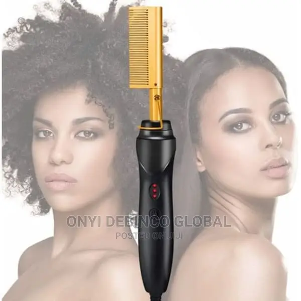 2 IN 1 Professional Electric Hot Comb Straightener