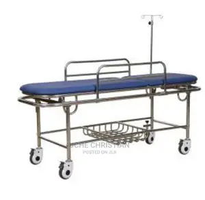 Double Step Patient Trolley