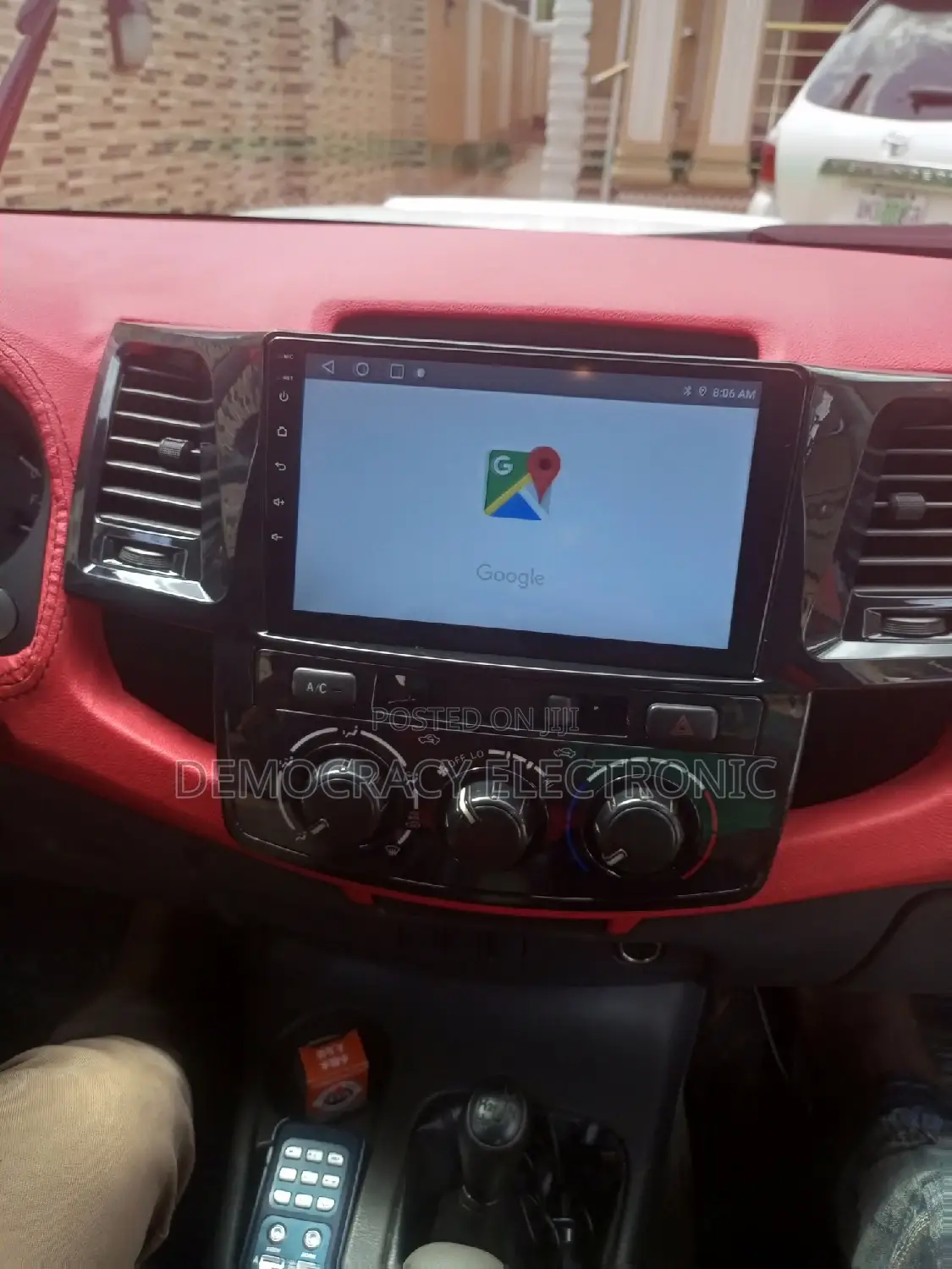 Toyota Hilux 2010 Android Screen With GPS Navigation System
