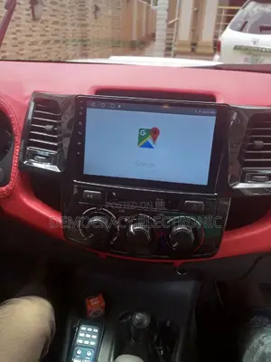 Toyota Hilux 2010 Android Screen With GPS Navigation System