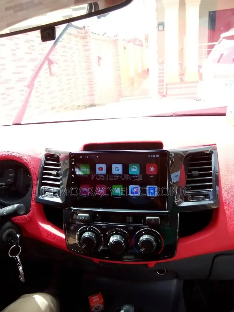 Toyota Hilux Android 2010 With GPS Navigation System (Map)