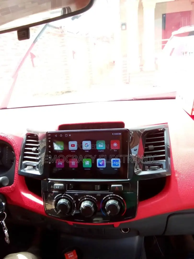 Toyota Hilux Android 2010 With GPS Navigation System (Map)