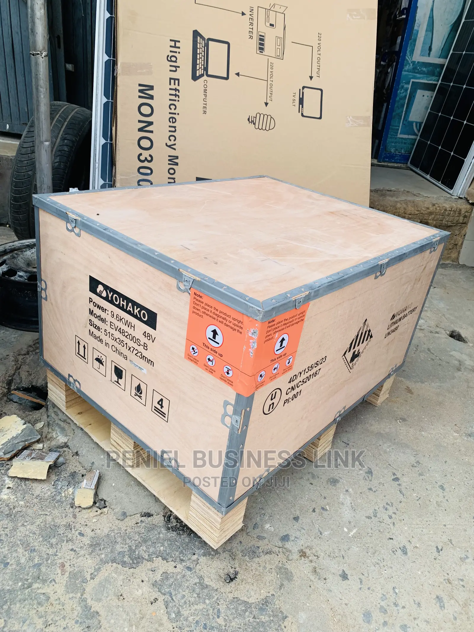 Yohako 9.6kwh 48volts Lithium Battery