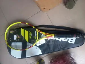Babolat Aero Yellow And Wine Racket