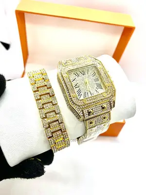 Photo - Stone Ice Cartier Luxury Wristwatch