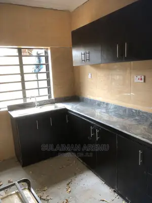 Home Kichen Cabinets HDF Wood With Mable Top