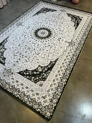 Quality Living Room Designed Super Soft Center Rug. 