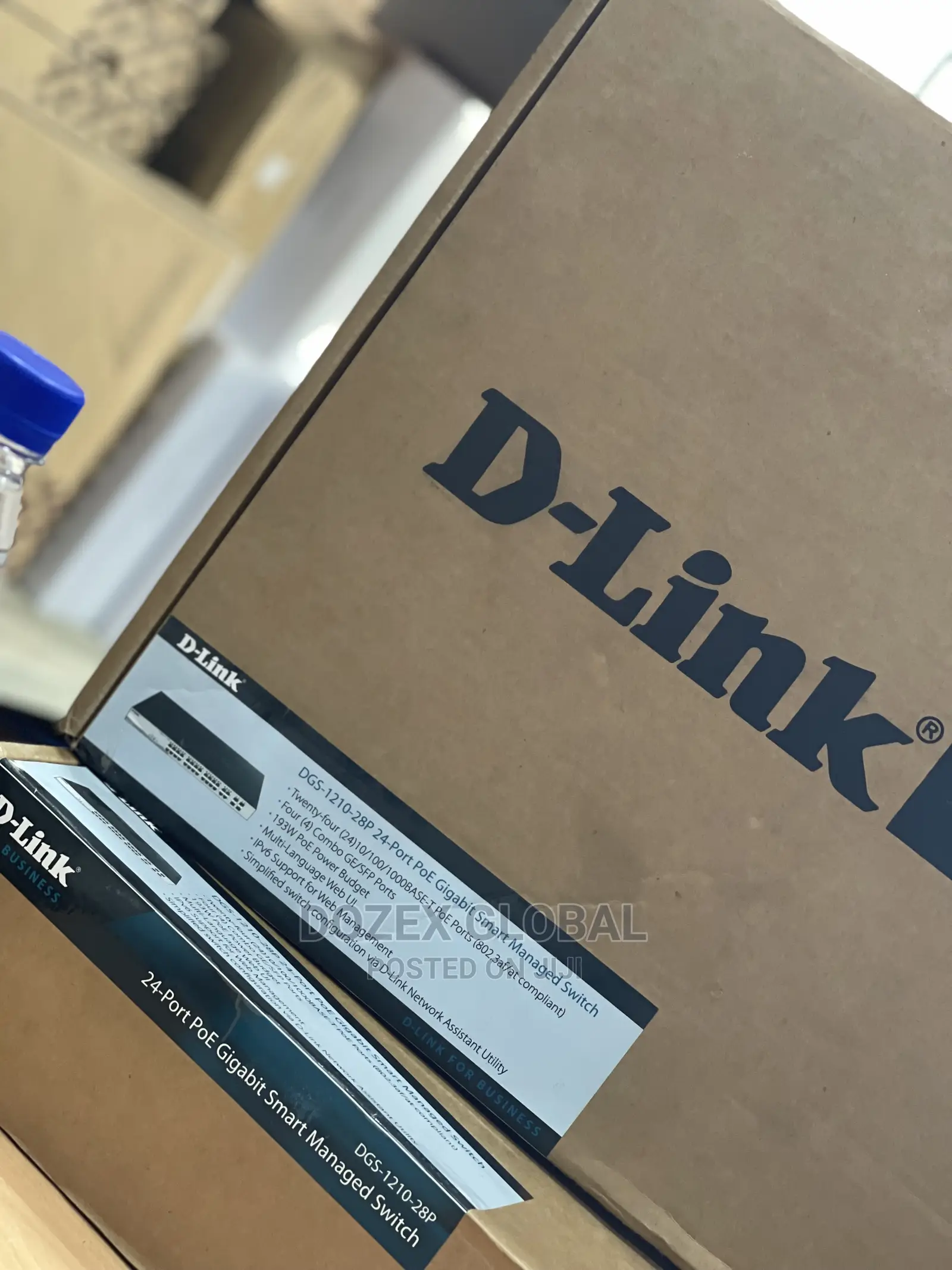 D-Link DGS-1210-28p Gigabits and Poe Managed Switch