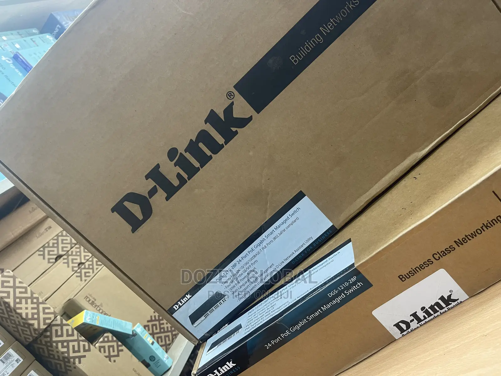 D-Link DGS-1210-28p Gigabits and Poe Managed Switch