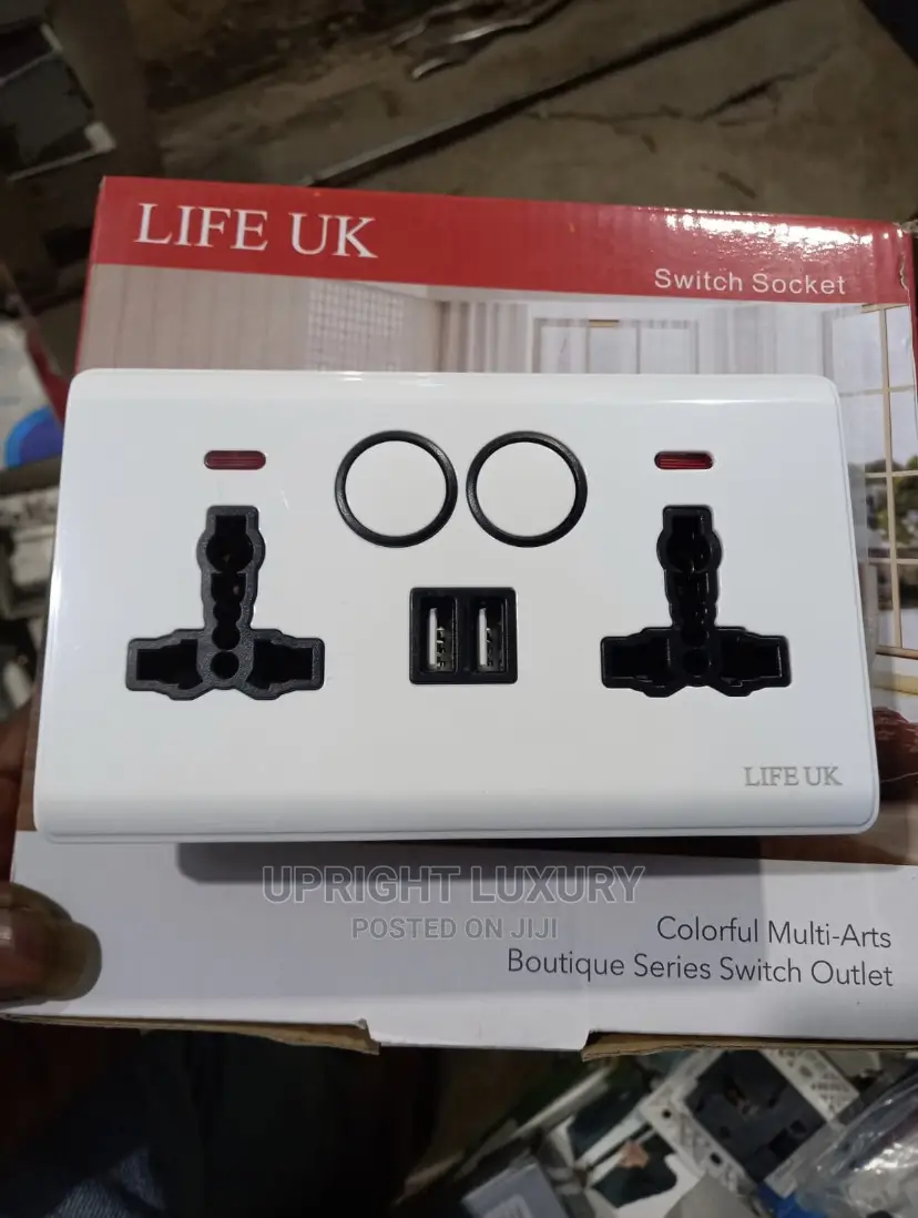 13amps Double With USB