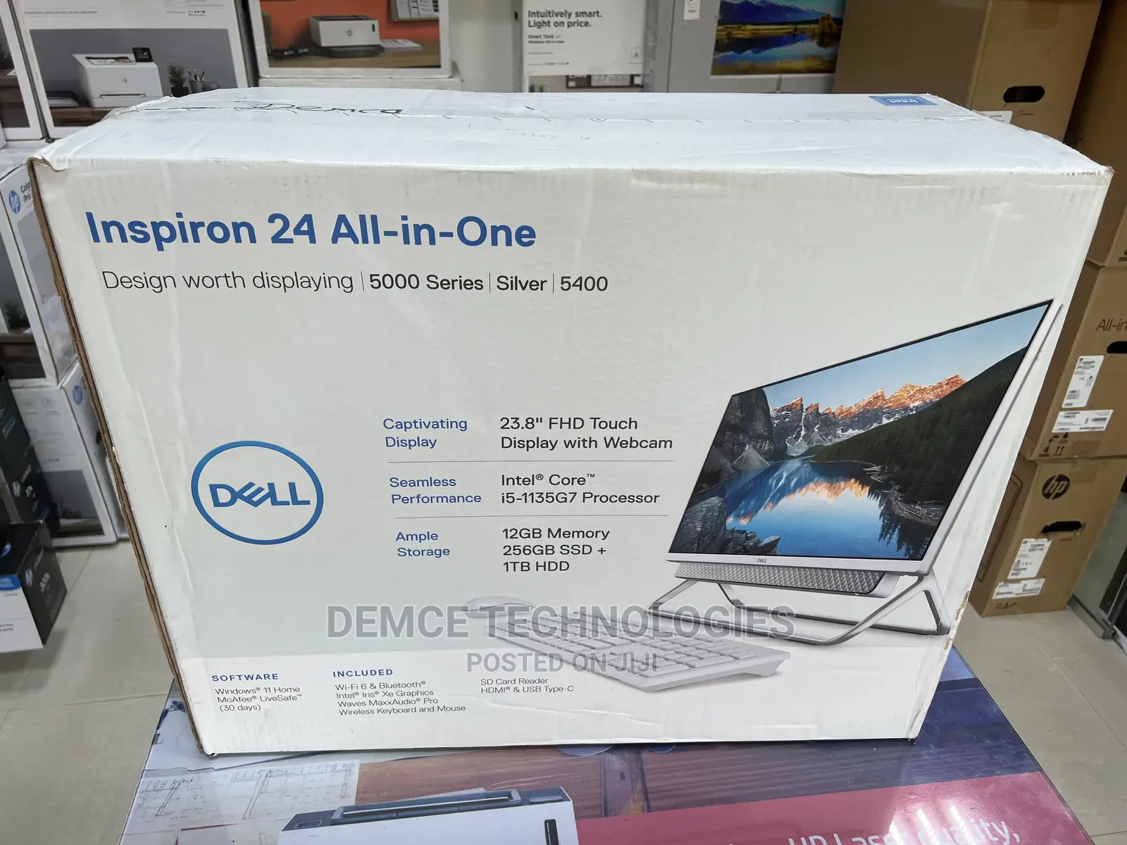 New Dell Inspiron 24 5000 12GB Intel Core I5 HDD+SSD 1T