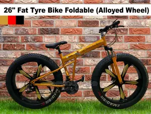 26" Fat Tyre Bike Foldable (Alloyed Wheel)