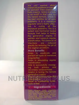 Menstrual Disorder Control