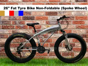 26" Fat Tyre Bike Non-Foldable (Spoke Wheel)