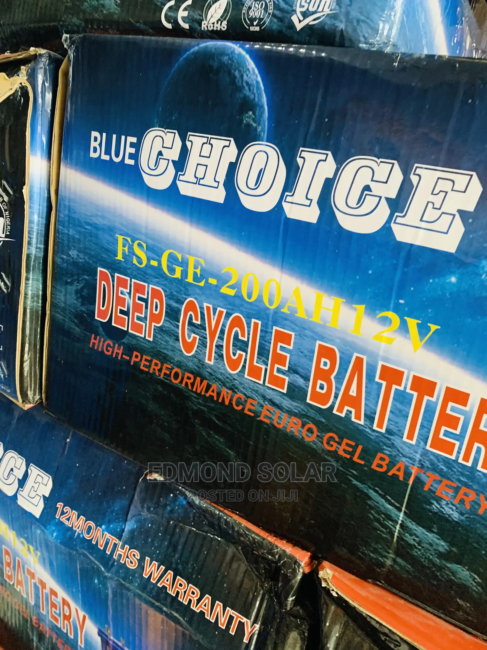 200ah 12V Choice Solar Battery