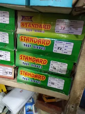 Test Sieve Size 20,10,100