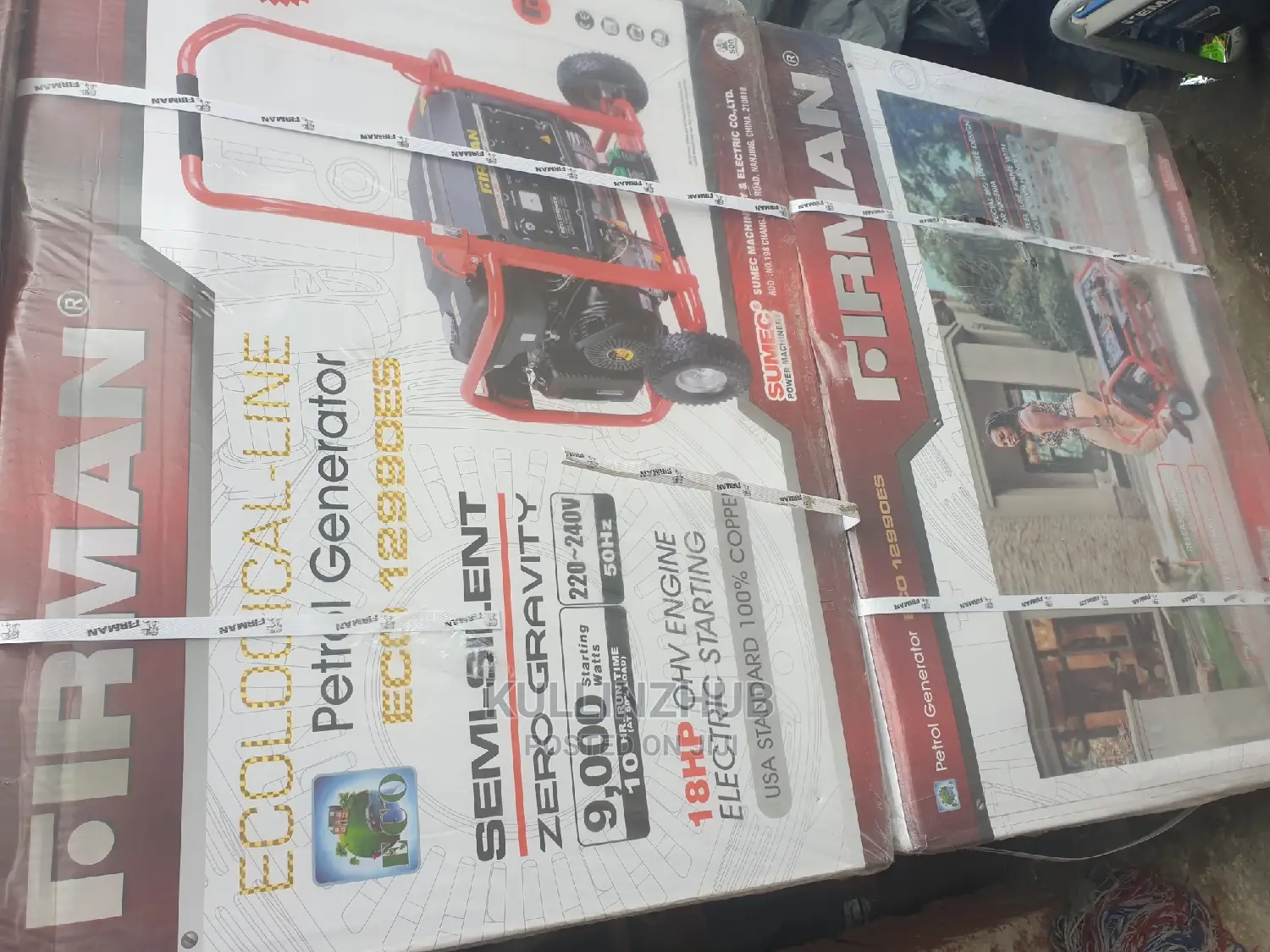 Sumec Firman 9kva Key Start Generator -18hp | Eco-12990es