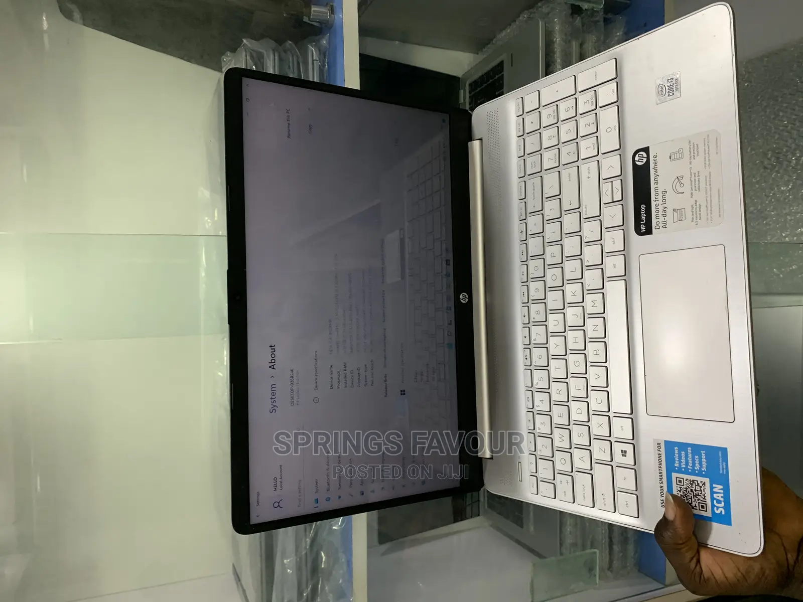 Laptop HP 15 8GB Intel Core I3 SSD 256GB