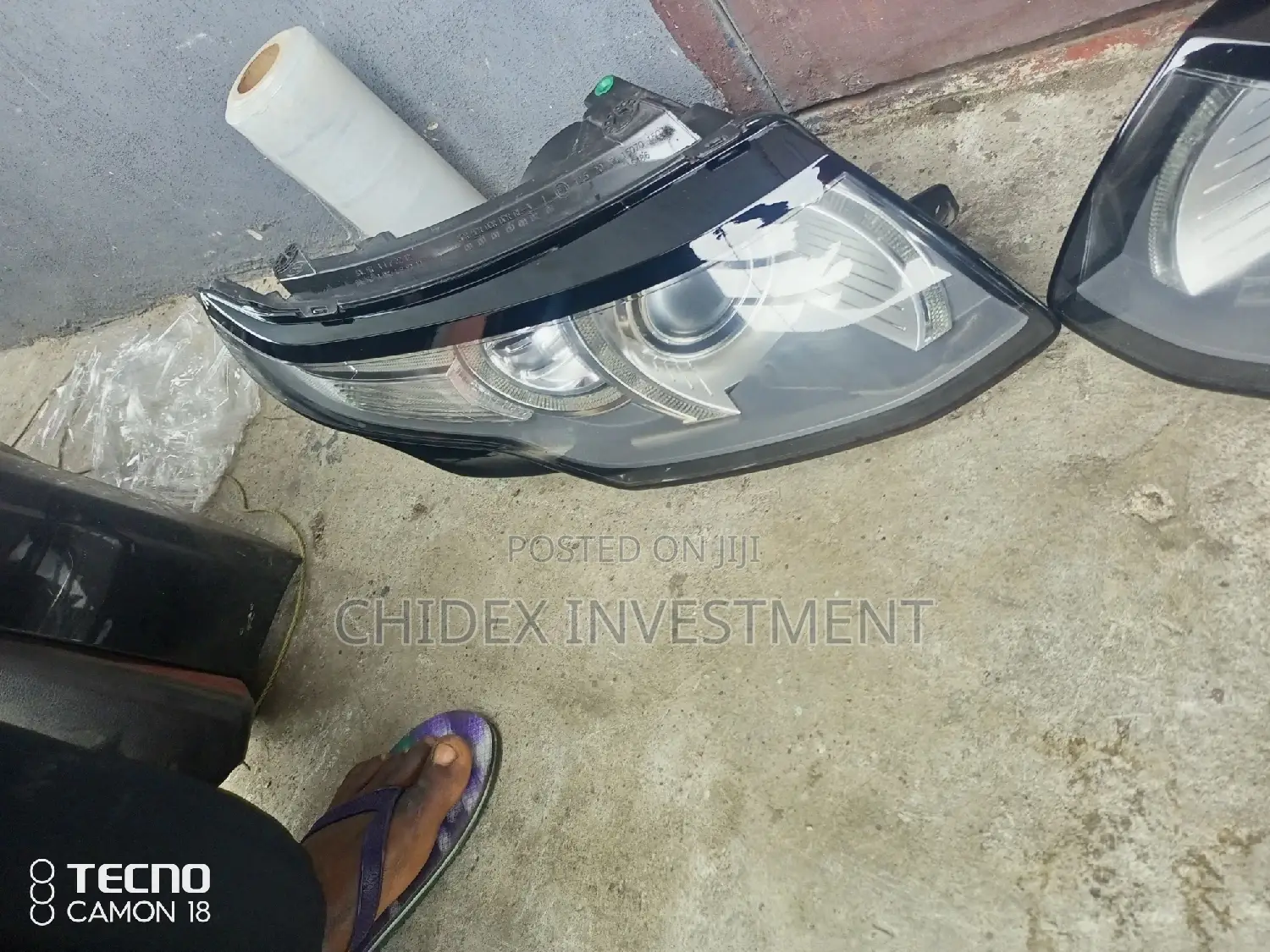 Headlight Range Rover Evoque 2013
