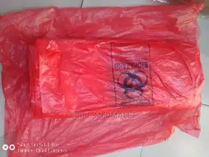 Red Biohazard Medical Waste Bag